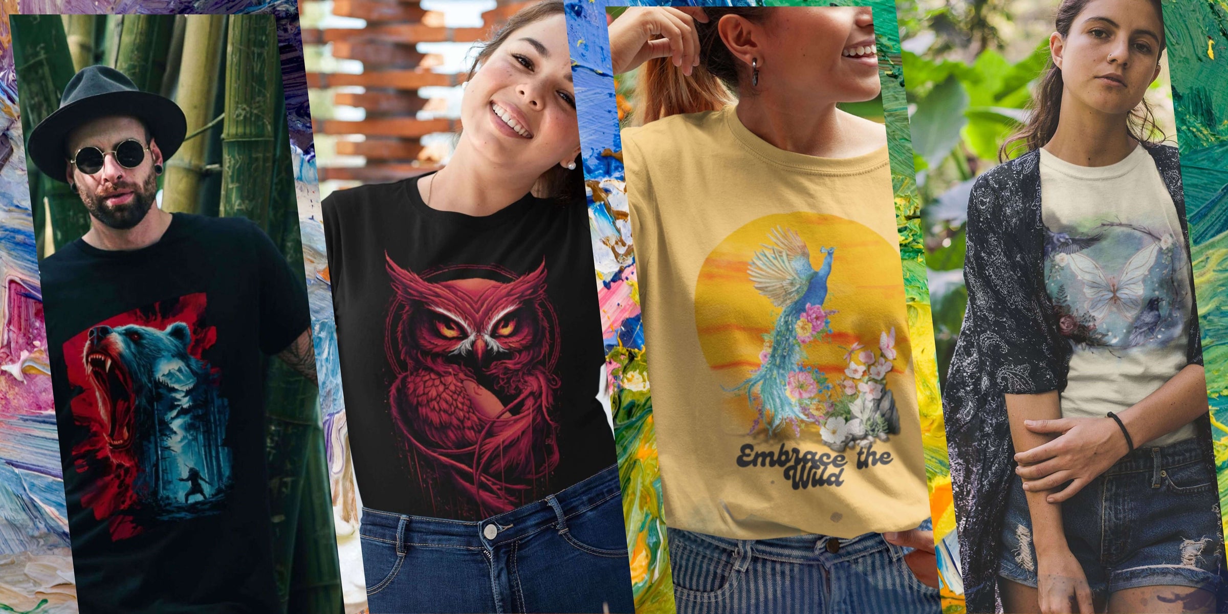 Imagin Vibes: Bold T-Shirts - Artistic Expressions - Imagin Vibes -