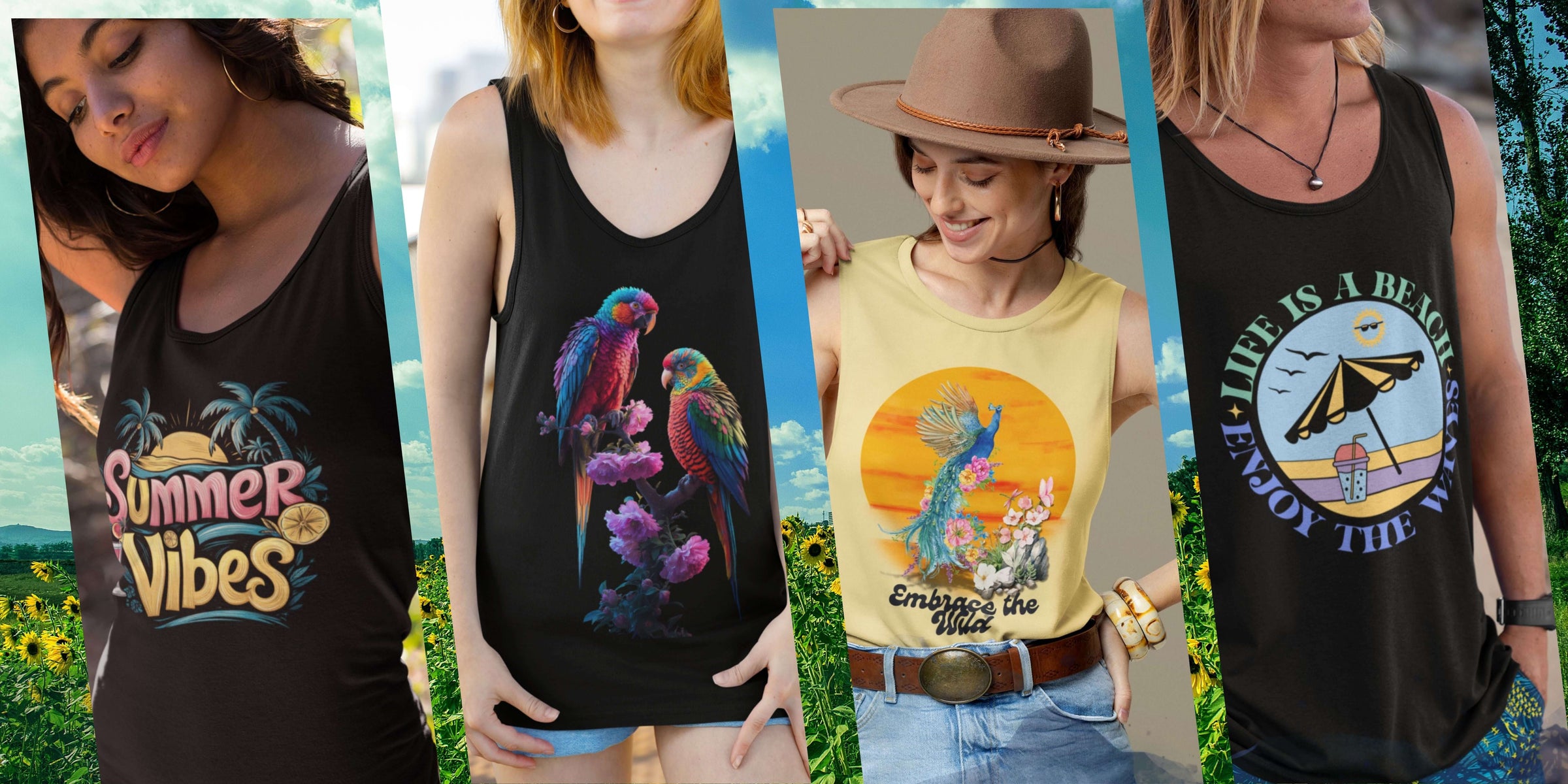 Tank Tops - Imagin Vibes -