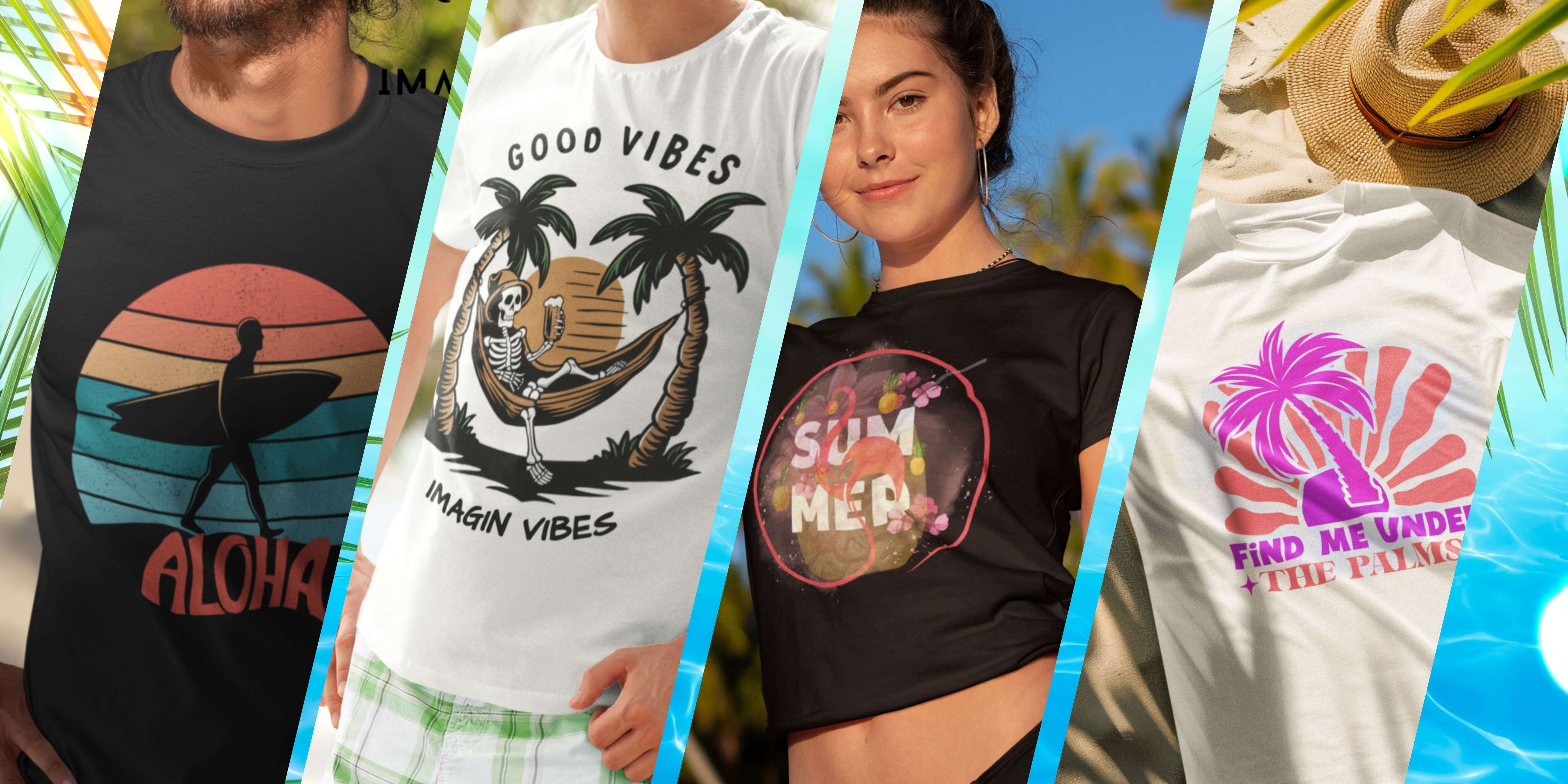 Watersports & Beach T-Shirts - Imagin Vibes -