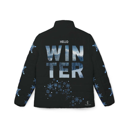Hello Winter Puffer Jacket All Over Prints Printify XS