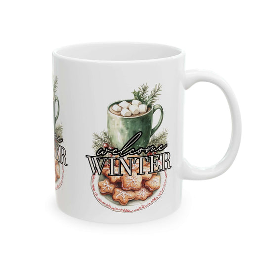 Holiday Hottie Ceramic Mug Mug Printify