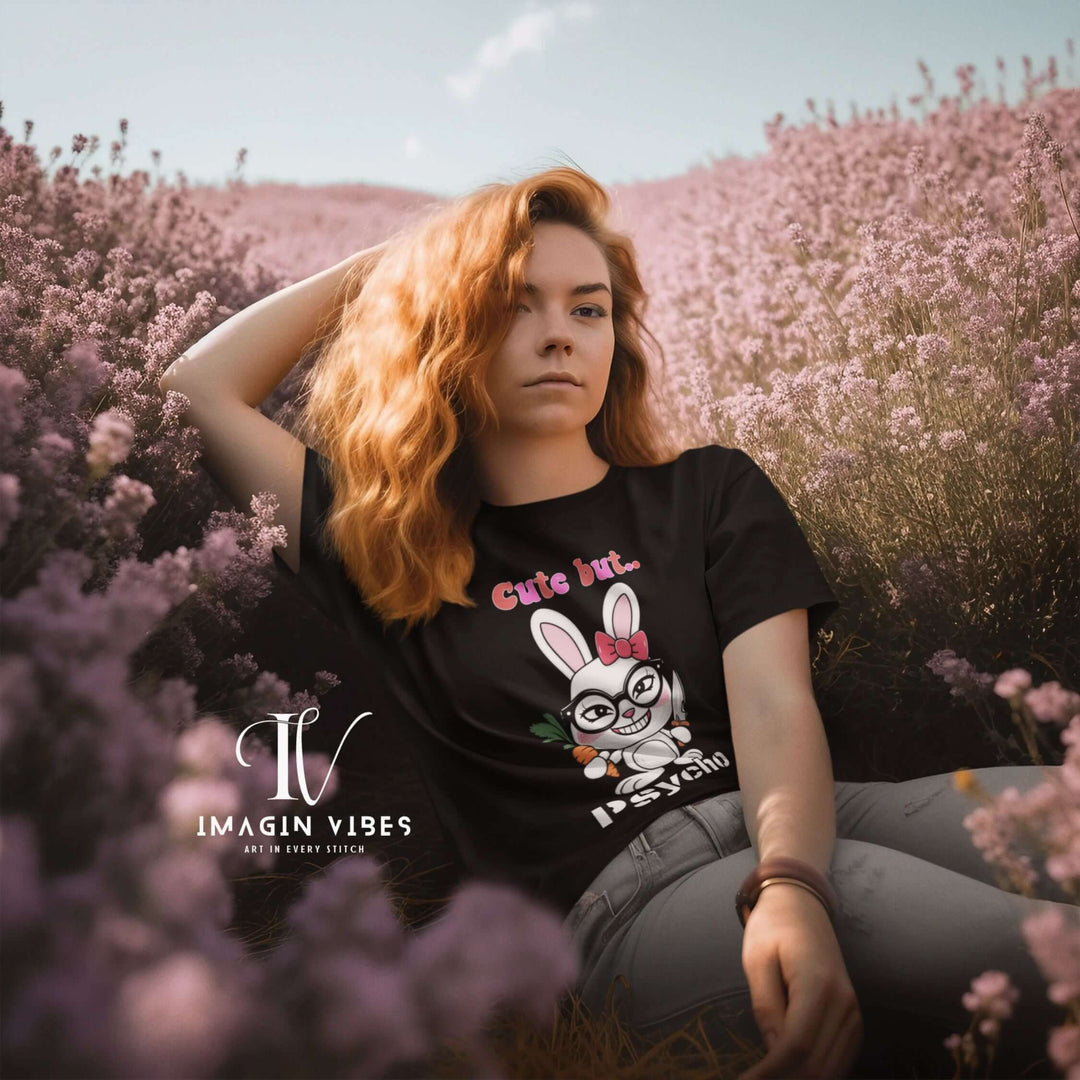 Cute But Psycho Bunny Tee T-Shirt