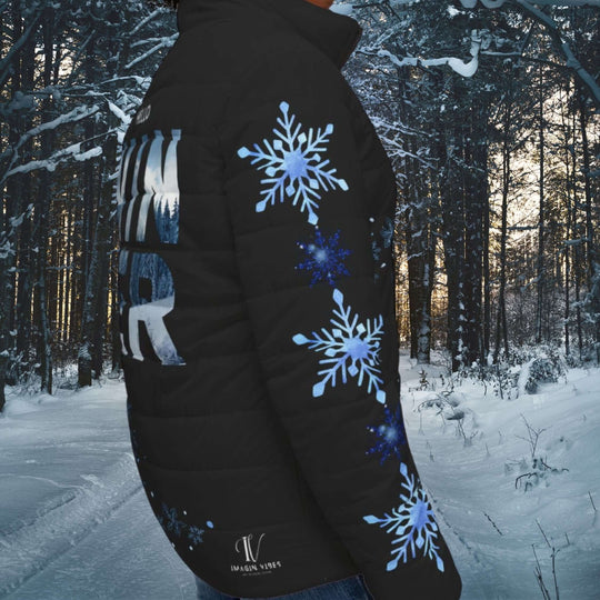 Hello Winter Puffer Jacket All Over Prints Printify
