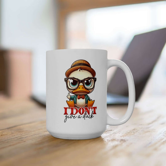 Funny Duck Ceramic Mug Mug Printify