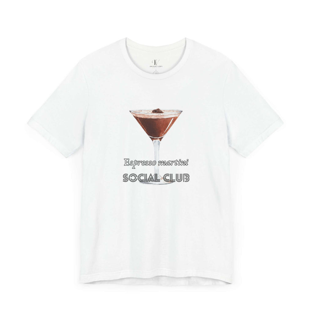 Espresso Martini Tee T-Shirt Printify White XS