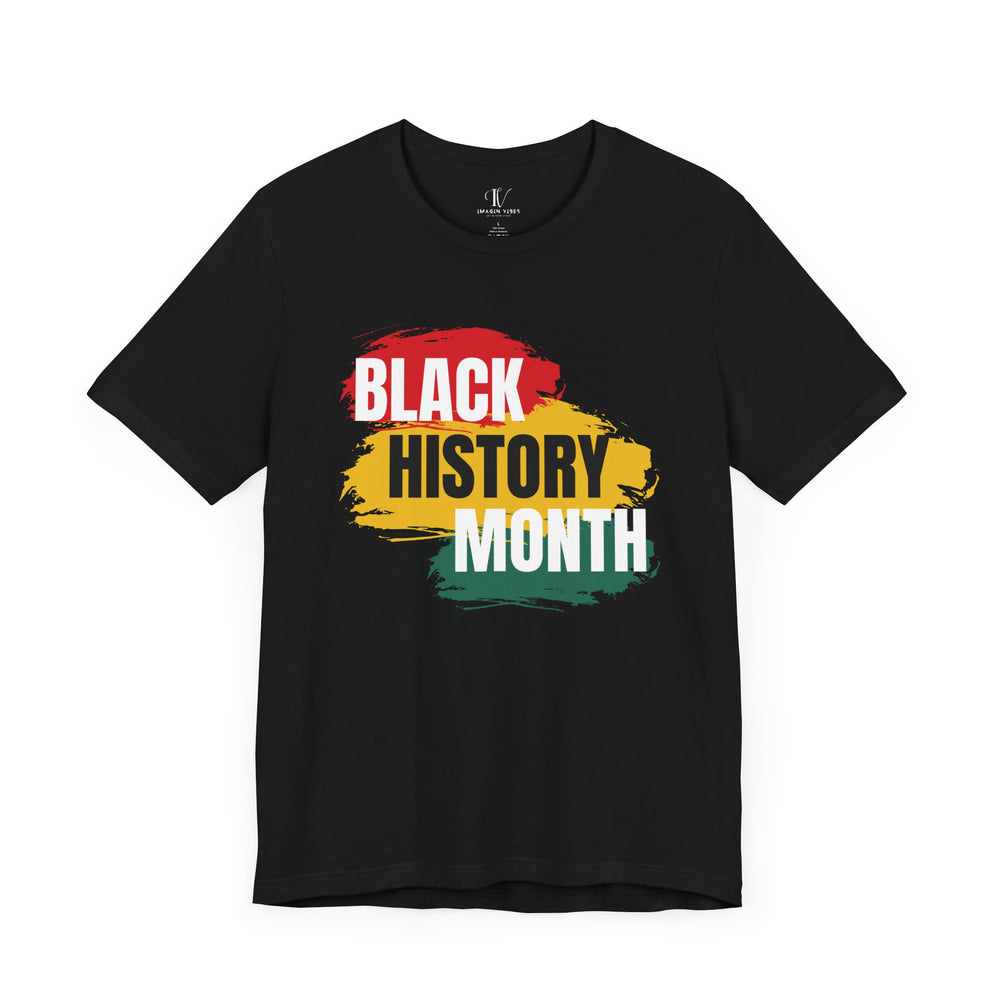 Black History Month T-shirt T-Shirt Printify Black XS