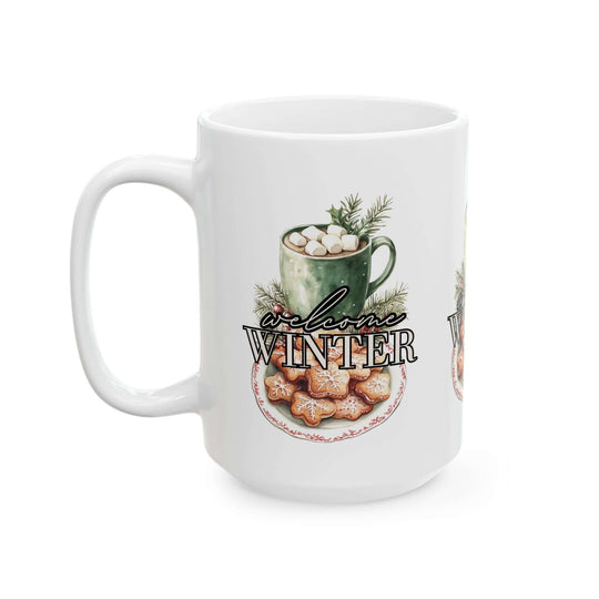 Holiday Hottie Ceramic Mug Mug Printify