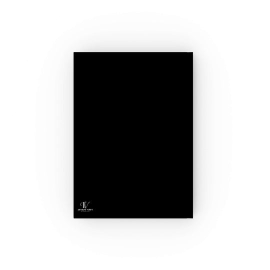 Hard Backed Journal - Playful Owl Paper products Printify