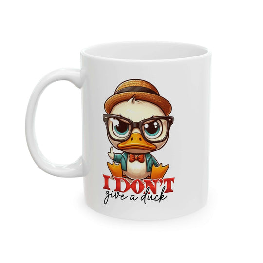 Funny Duck Ceramic Mug Mug Printify