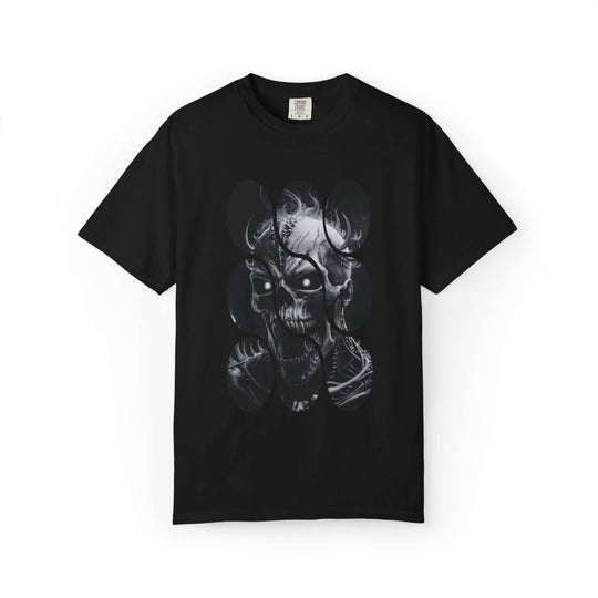 Skull Graphic T-Shirt T-Shirt Printify Black S