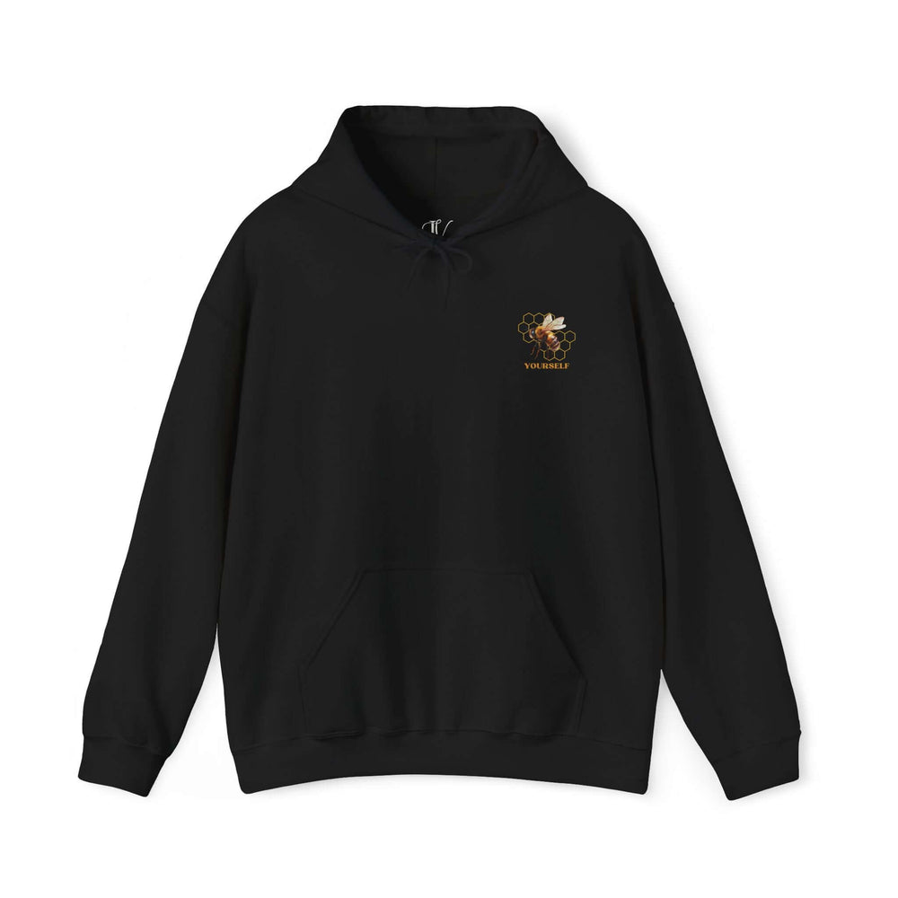 Bee Yourself Hoodie Hoodie Printify Black S
