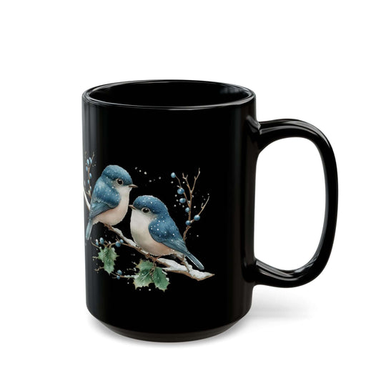 Blue Jay Birds Mug (11/15oz) Mug Printify 15oz