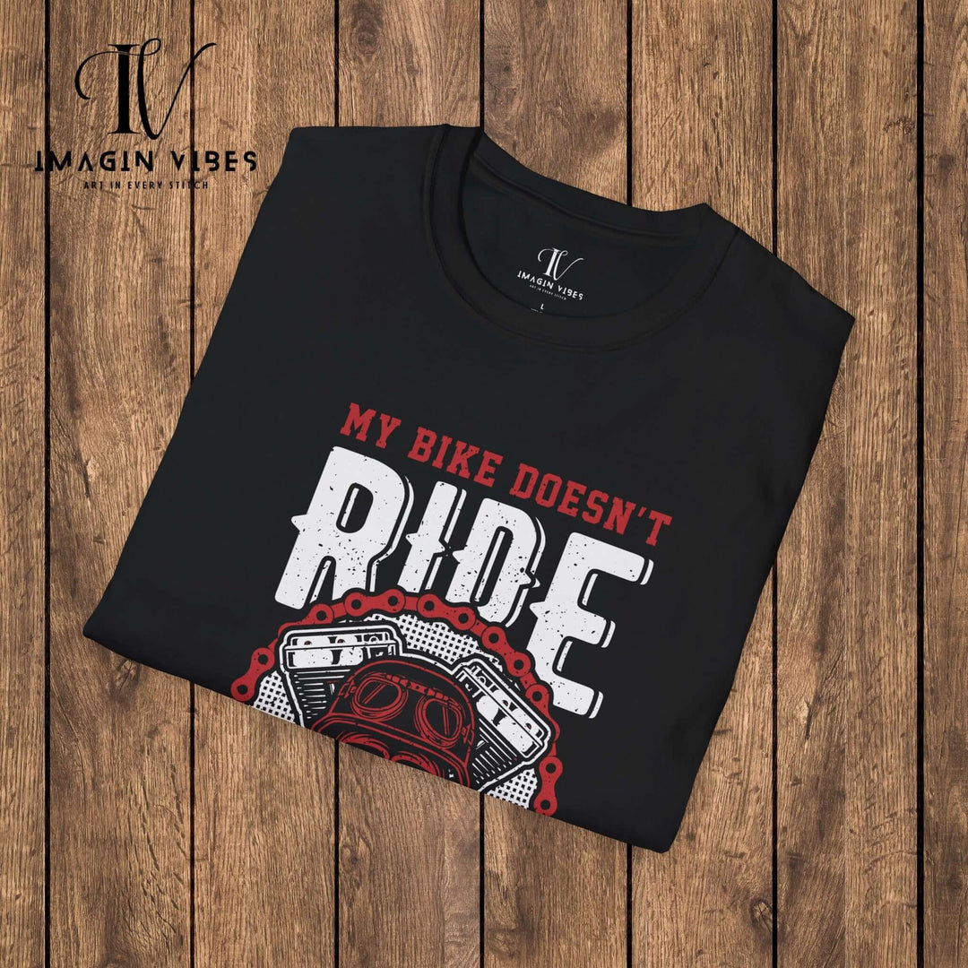 Imagin Vibes: Sky Rider: Not a Road Bike T-Shirt