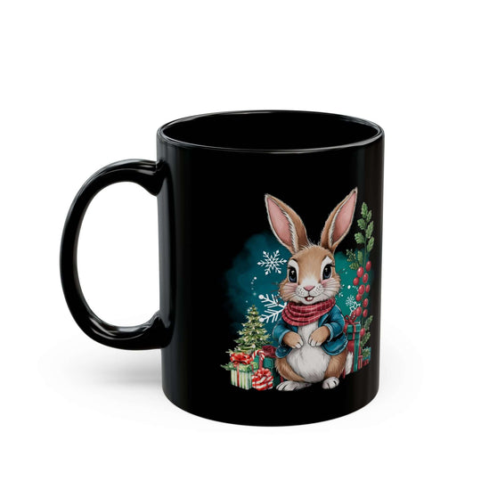 Christmas Bunny Mug Mug Printify