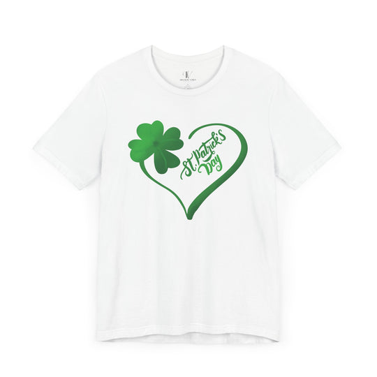 St Patrick's Day Graphic Tee T-Shirt Printify White S