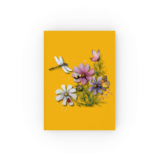 Dragonfly Nature-Inspired Journal Paper products Printify