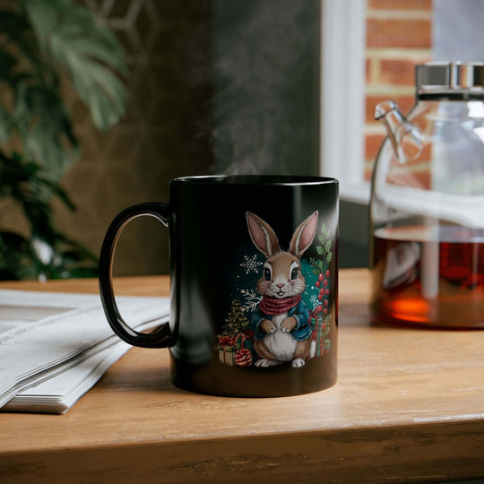 Christmas Bunny Mug Mug Printify