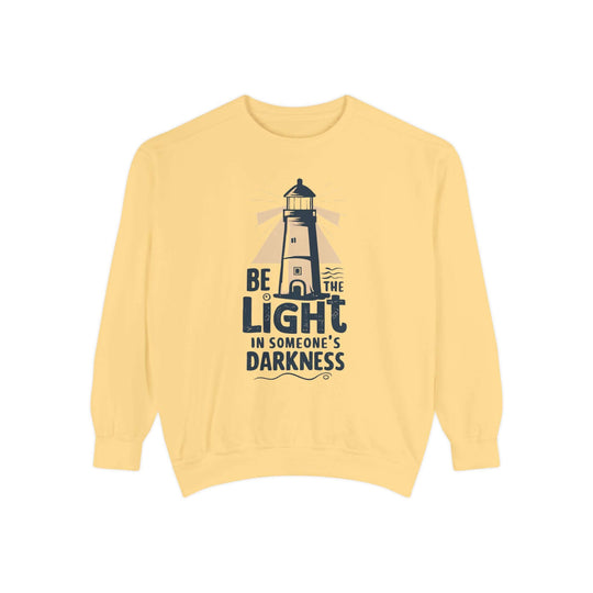 Lightkeeper Sweatshirt - Be the Light in Someone's Darkness Sweatshirt Printify Butter S