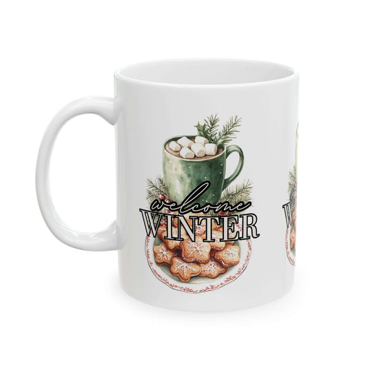 Holiday Hottie Ceramic Mug Mug Printify