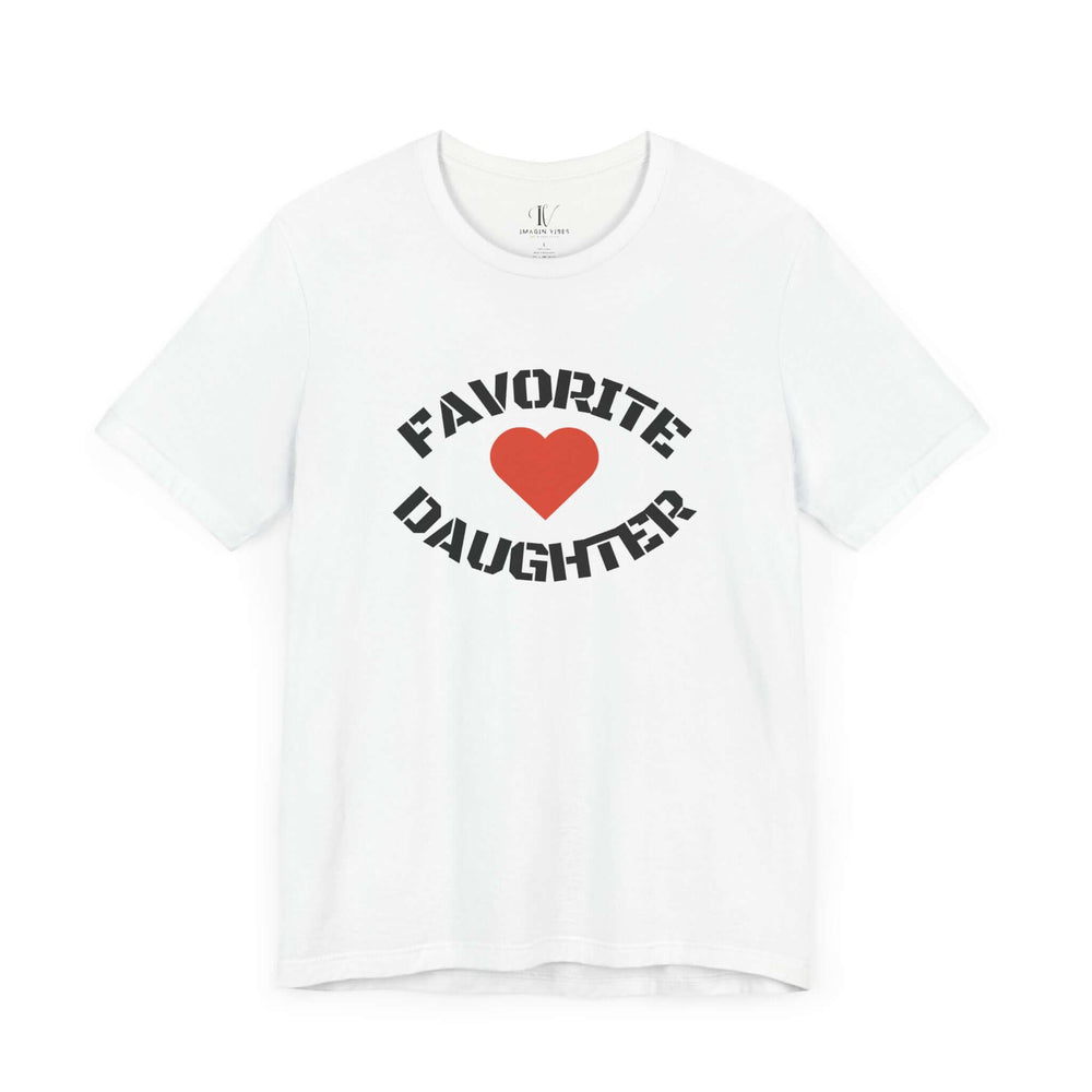 Favorite Daughter Tee T-Shirt Printify White XS