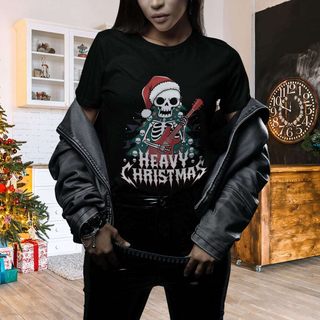 Heavy Christmas Tee T-Shirt Printify