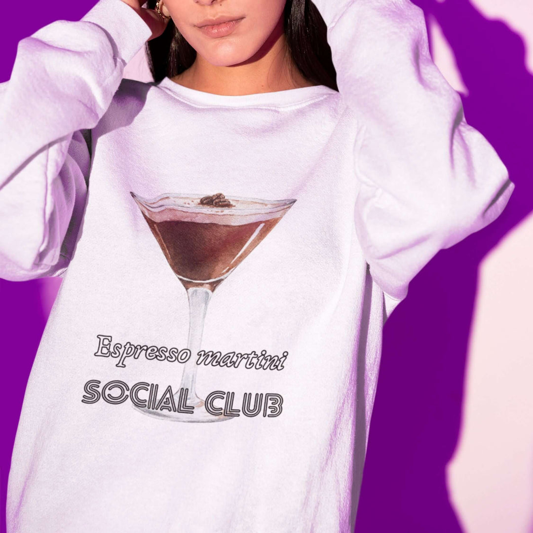 Espresso Martini Sweatshirt Sweatshirt Printify