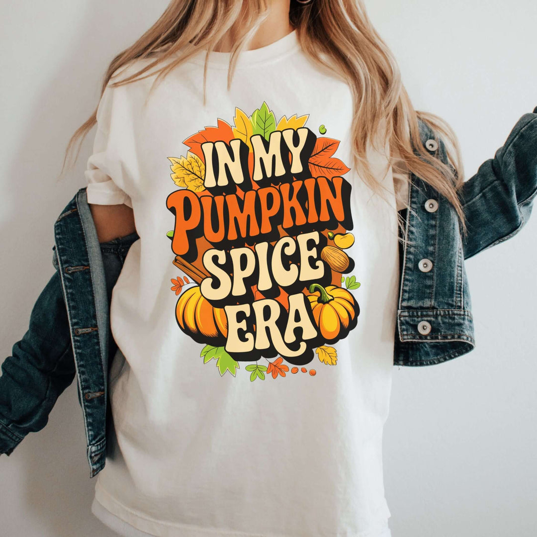 In My Pumpkin Spice Era T-Shirt T-Shirt Printify White XL
