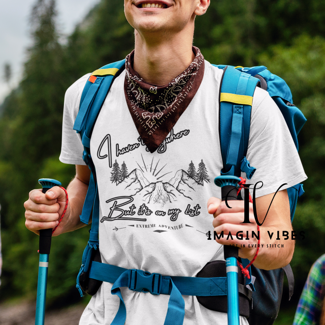 Mountain Range Adventure Tee T-Shirt Printify White M