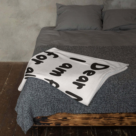 Dear Mom - From Son - Personalized Giant Love Letter Blanket - SS361 All Over Prints Printify