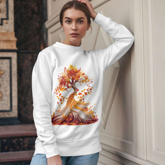 Autumn Tree Serenity Sweatshirt Sweatshirt Printify