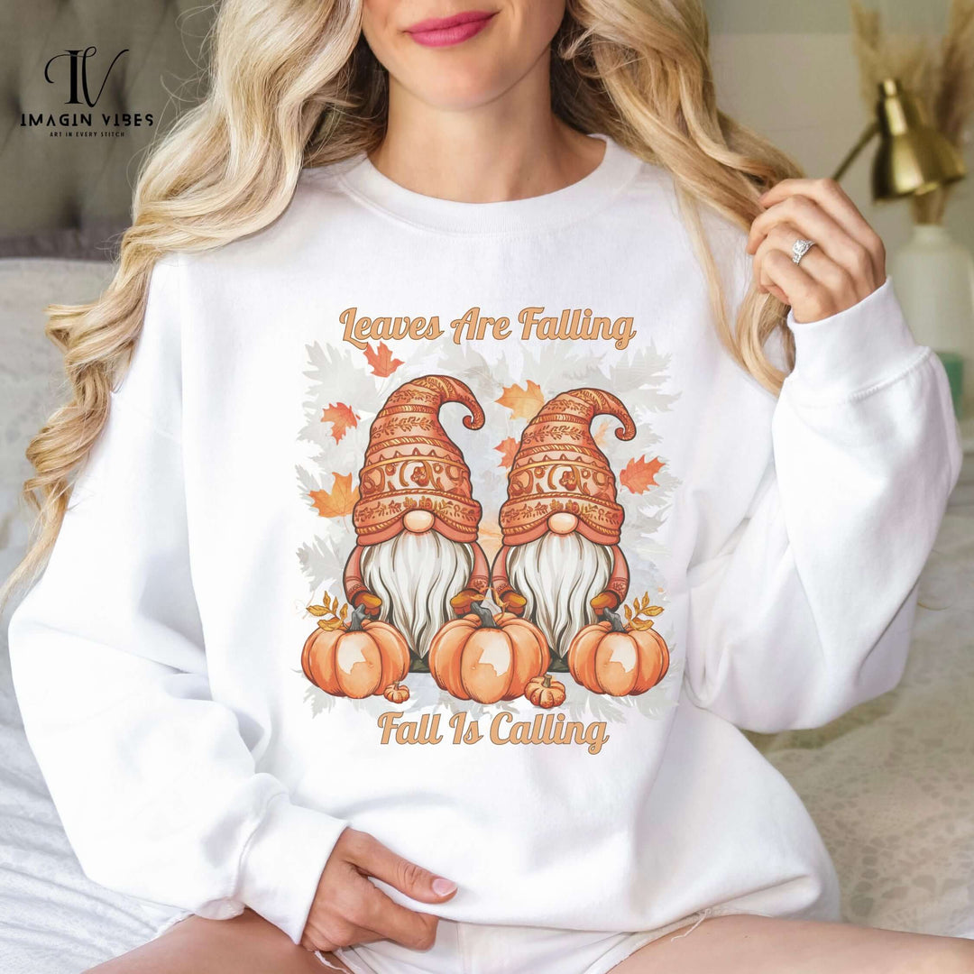Fall Gnomes Sweatshirt Sweatshirt Printify