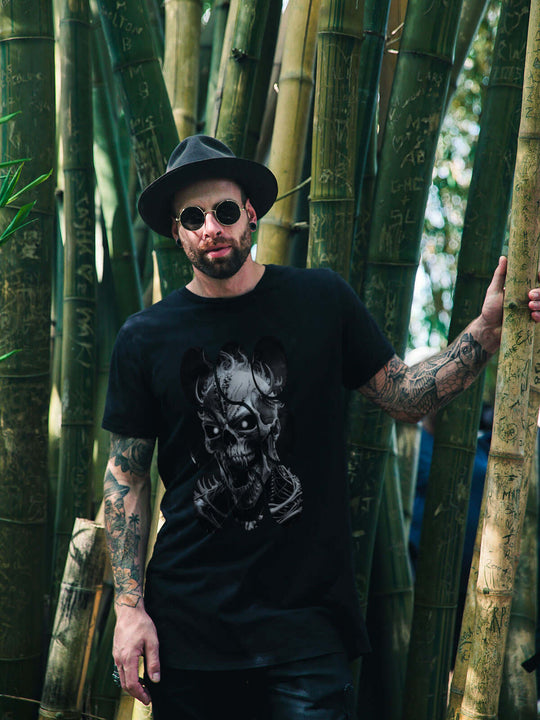 Skull Graphic T-Shirt T-Shirt Printify
