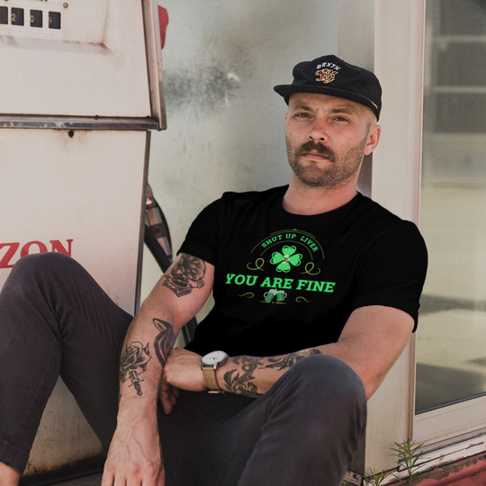Shut Up Liver You're Fine Shirt - St. Patrick's Day Irish Tee for Drinking T-Shirt Printify