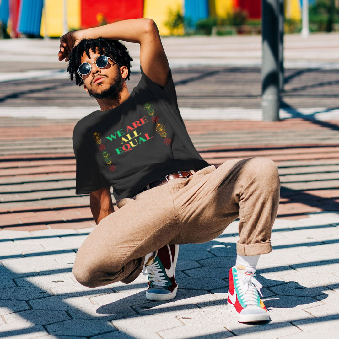 Equality Graphic Tee T-Shirt Printify Black M