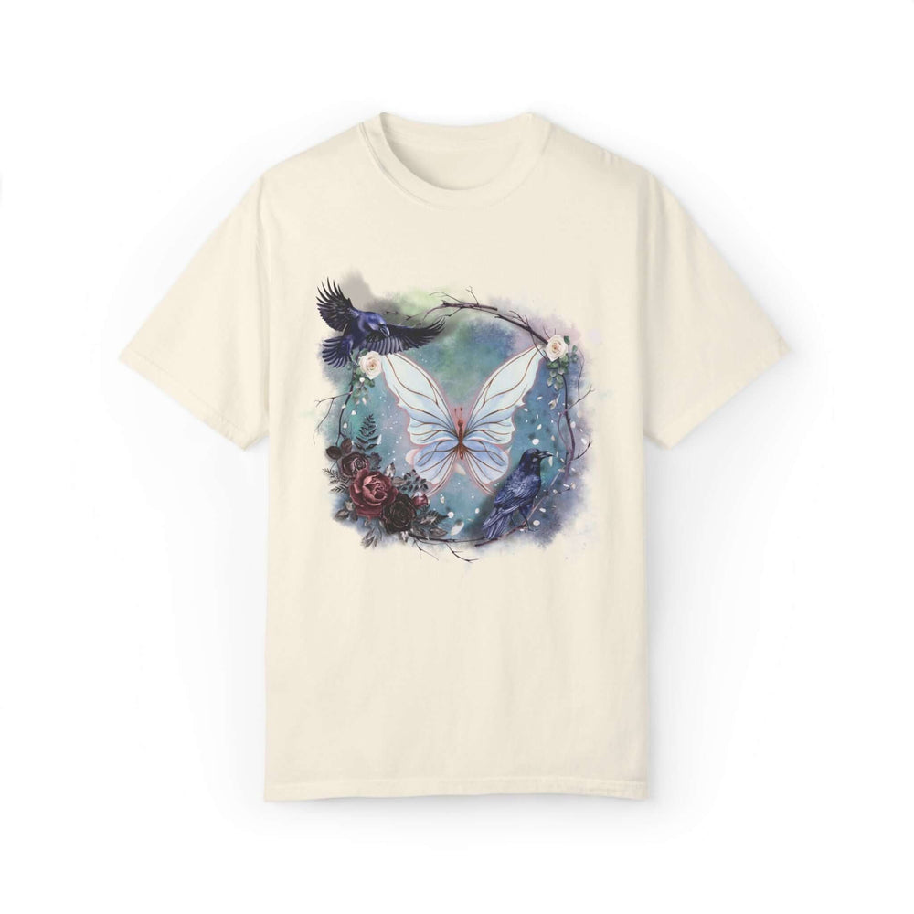 Butterfly Dreamy T-shirt T-Shirt Printify Ivory M