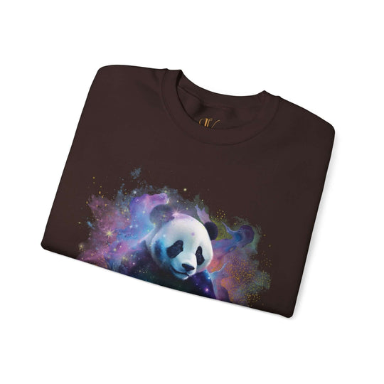 Space Panda Sweatshirt Sweatshirt Printify