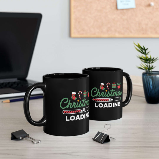 Christmas Loading Mug Mug Printify