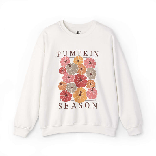 Pumpkin Season: Boho Fall Sweatshirt Sweatshirt Printify