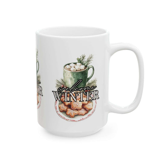 Holiday Hottie Ceramic Mug Mug Printify 15oz