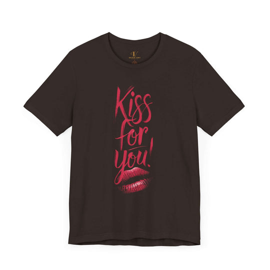 Romantic Kiss for You Tee T-Shirt Printify