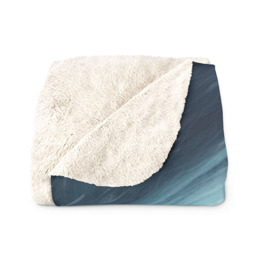 Sherpa Fleece Blanket - Dancing Panda Christmas Home Decor Printify