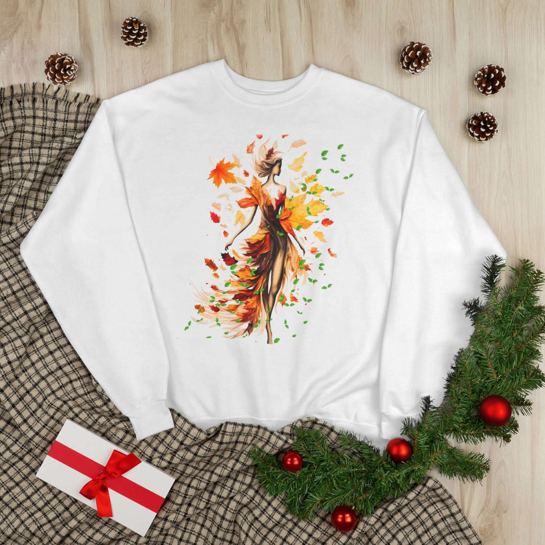 Fall Dreams: Romantic Leaves Sweatshirt Sweatshirt Printify