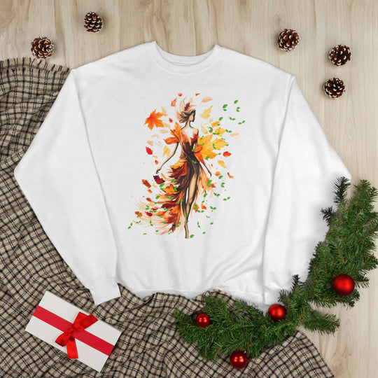 Fall Dreams: Romantic Leaves Sweatshirt Sweatshirt Printify