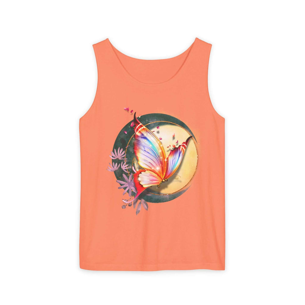 Nature-Inspired Butterfly Tank Top Tank Top Printify Melon M