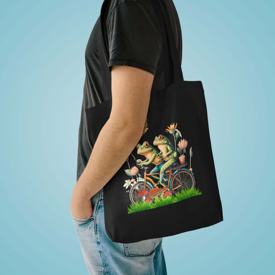Frog Tote Bag Bags Printify