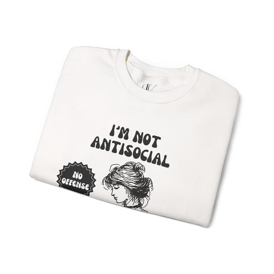 Humorous Literary Reading Woman Unisex Sweatshirt Sweatshirt Printify