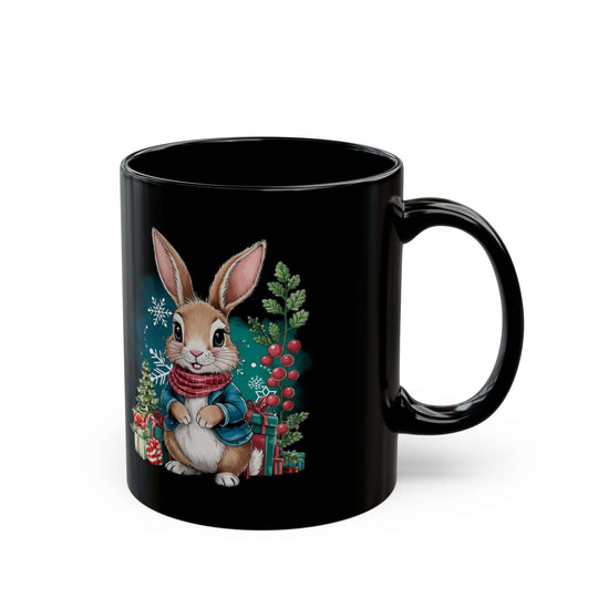 Christmas Bunny Mug Mug Printify