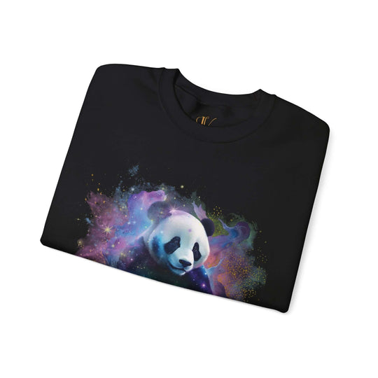 Space Panda Sweatshirt Sweatshirt Printify