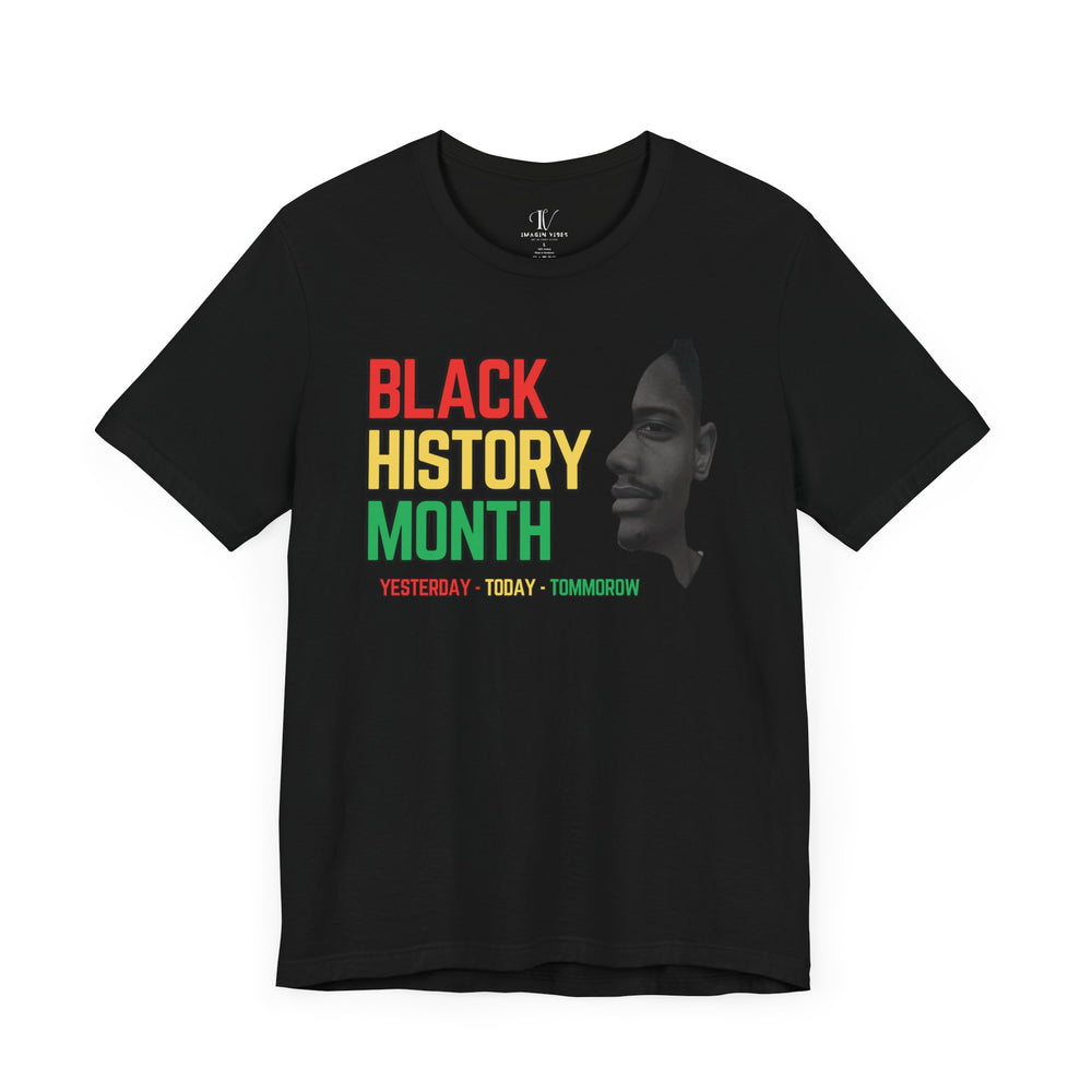 Unique Black History Month T-Shirt T-Shirt Printify Black XS