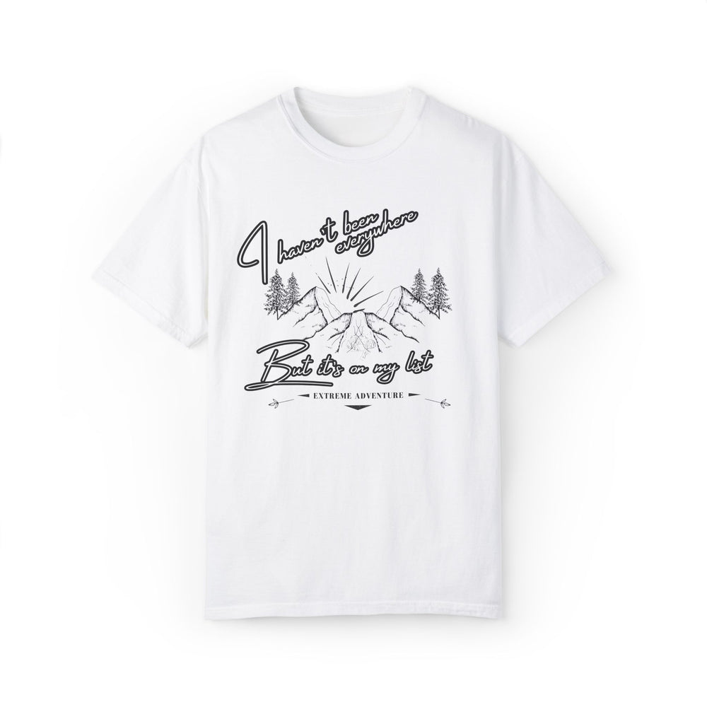 Mountain Range Adventure Tee T-Shirt Printify White S